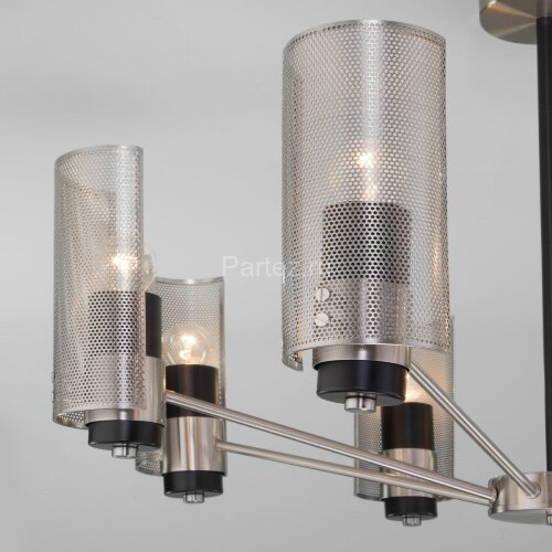 Потолочная люстра Eurosvet 70139/8 никель