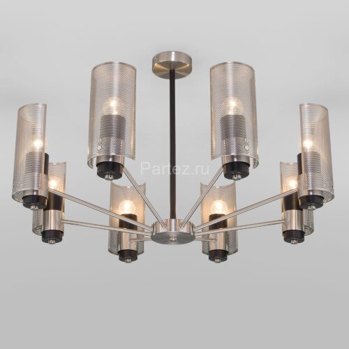 Потолочная люстра Eurosvet 70139/8 никель