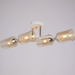 Потолочная люстра ILLUMICO IL8148-4COU-79 WH GD Bice