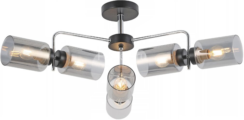 Потолочная люстра ILLUMICO IL8249-6COU-79 BK CR