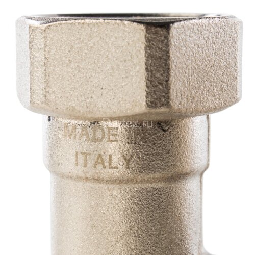 Узел нижнего подключения радиатора для однотрубной системы прямой 3/4" Stout