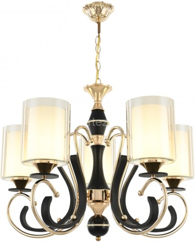 Подвесная люстра Arte Milano 302237/5 Bk/Gd