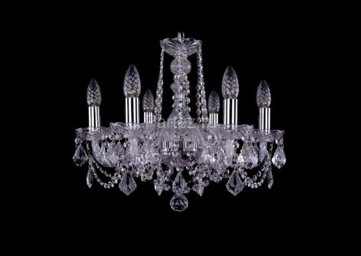 Подвесная люстра Bohemia 1402/6/160 Ni Leafs