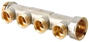 Коллектор распределительный 1"х2х3/4"ЕК VALTEC
