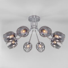 Потолочная люстра Eurosvet 30164/8 хром