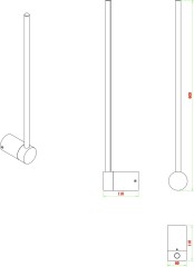 Бра Zortes ZRS.90612.09