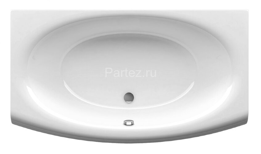 Ванна акриловая Ravak EVOLUTION 170x97 белая