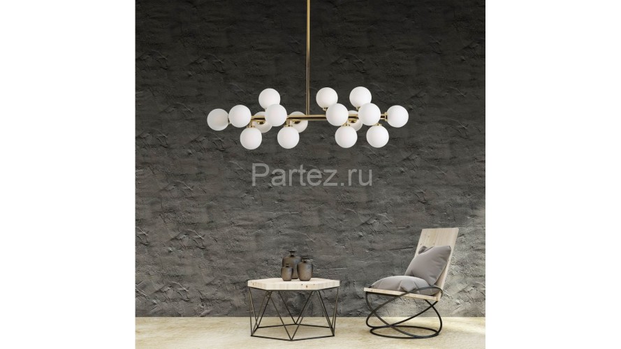 Потолочная люстра Lumina Deco LDP 6033-16 GD