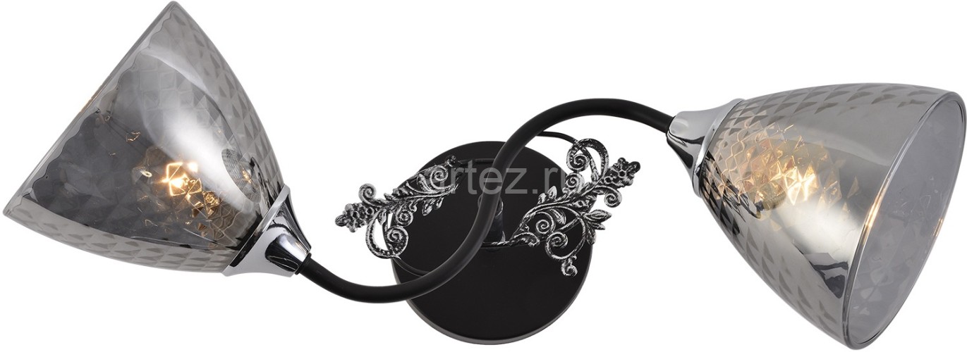 Потолочная люстра Reluce 01525-0.3-02 BK+CR