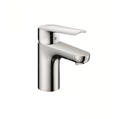 71160000 Logis E Смеситель для раковины 70, однорычажный c донным клапаном, хром