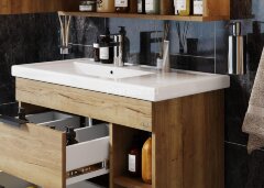 Тумба подвесная Onika Легран 80.13 (2 ящика) Дуб галифакс (108047)