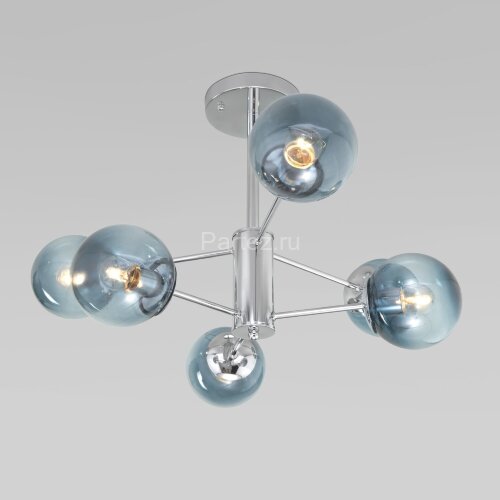 Потолочная люстра Eurosvet 30166/6 хром