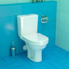 Унитаз-компакт Santeri Визит с сидением стандарт (1.P405.3.S00.00B.F)