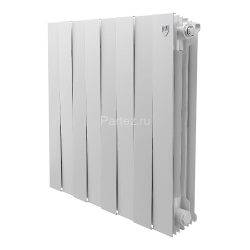 Биметаллический радиатор Royal Thermo PianoForte  500/100-8 (Bianco Traffico)