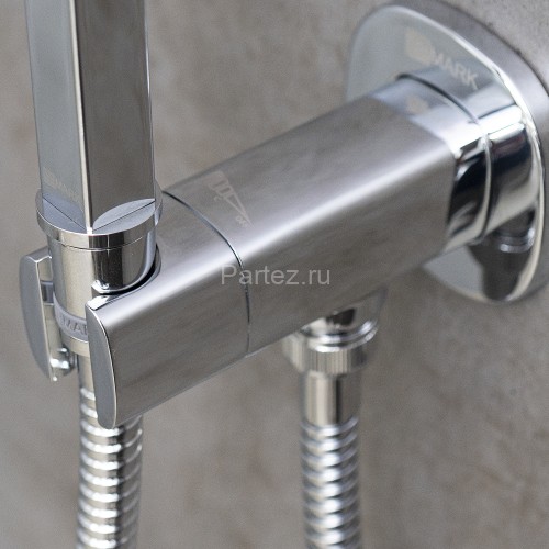 Смеситель Lemark Solo LM7172C с гигиеническим душем, встраиваемый